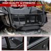 imageSAUTVS Heavy Duty Steel Cargo Bed Enclosure for Talon 1000 Tailgate Extender Rear Bed Rack Kit for Honda Talon 1000X 1000R 1000X4 2019 Accessories