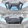 imageSAUTVS Hood Scoop Air Intake ampamp Front LED Auxiliary Light Hood Accent Light DRL for Polaris Polaris RZR XP 1000  XP 4 1000  TURBO XP 4  TURBO S 4 20192023 Accessories