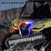 imageSAUTVS Hood Scoop Light for Yamaha RMAX 1000 LED Hood Spot Light with Strobe Blue Amber Lamps Compatible with Yamaha Wolverine RMAX2 RMAX4 1000 20212025 Accessories 1PC
