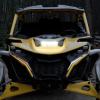 imageSAUTVS Hood Scoop Spotlight for CanAm Maverick R LED Hood Accent Auxiliary Driving Spot Light for Can Am Maverick R MAX X RS 2024 Models Accessories