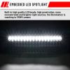 imageSAUTVS Hood Scoop with LED Spotlight for Honda Pioneer 7002 7004 20142025 Carbon Fiber Pattern Front Hood Cover with LED Auxiliary Light Kit Accessories Easy Installation