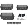 imageSAUTVS Inner Front Storage Basket Compatible with Yamaha G14G22 Golf Cart Combined Front Inner Dash Tray Storage Organizer for Yamaha Golf Cart G14G22 No Drilling Larger CompartmentCompartment