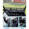 imageSAUTVS Inner Front Storage Basket Compatible with Yamaha G14G22 Golf Cart Combined Front Inner Dash Tray Storage Organizer for Yamaha Golf Cart G14G22 No Drilling Larger CompartmentCompartment
