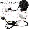 imageSAUTVS LED Auxiliary Driving Spot Lights for Can Am Ryker Auxiliary Fog Spot Lights with Mounting Brackets for CanAm Ryker 600 900 Sport ampamp Rally Edition Accessories 2PCS