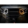 imageSAUTVS LED Front Accent Lights for Polaris Ranger 1500 XD 2024 2025 LED Front Fascia Signature Light with DRL Turn Signal Grill Auxiliary Lamp Accessories