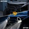 imageSAUTVS LED Front Bumper Lights for Polaris Ranger XD 1500 2024 2025 All Models Front Brush Guard Accent Auxiliary Light for Polaris Ranger 1500 XD Accessories Replace 2889767