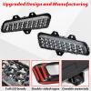 imageSAUTVS LED Front Bumper Lights for Polaris Ranger XD 1500 2024 2025 All Models Front Brush Guard Accent Auxiliary Light for Polaris Ranger 1500 XD Accessories Replace 2889767