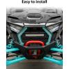 imageSAUTVS LED Grille Accent Fang Lights for 2025 Polaris RZR PRO XPRS Accessories Waterproof Startup Animations White DRL Signature Lights Grill Lamps1Pair Replace 2417278 2417279