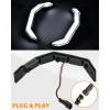 imageSAUTVS LED Grille Accent Fang Lights for Polaris RZR XP 1000XP 4 1000 2024 2025 Waterproof White DRL Signature Lights Grill Lamps AccessoriesOne Pair