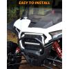 imageSAUTVS LED Grille Accent Fang Lights for Polaris RZR XP 1000XP 4 1000 2024 2025 Waterproof White DRL Signature Lights Grill Lamps AccessoriesOne Pair