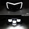 imageSAUTVS LED Head Light Assembly for Polaris Sportsman 20172025 LED Headlight Pod Light Front Lamp with High Beam DRL Halo Rings for Polaris Sportsman XP 1000 850 570 450 20172025 Accessories 1PCS