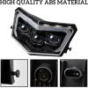imageSAUTVS LED Head Light Assembly for Polaris Sportsman 20172025 LED Headlight Pod Light Front Lamp with High Beam DRL Halo Rings for Polaris Sportsman XP 1000 850 570 450 20172025 Accessories 1PCS