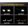 imageSAUTVS LED Headlights Assembly Kit for CanAm Defender 20162025 LED Head Lights Headlamps with DRL Turn Signal Light for CanAm DefenderDefender MAX HD5 HD8 HD10 HD7 HD9 PRO HD10 Accessories 2PCS