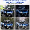imageSAUTVS LED Headlights Assembly for CanAm Outlander 450 500 570 Front Lamp Head Light with DRL High Low Beam for Can Am Outlander 450 500 570 20152024 Accessories Plug and Play Replace 710003900