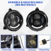 imageSAUTVS LED Headlights Assembly for CanAm Outlander 450 500 570 Front Lamp Head Light with DRL High Low Beam for Can Am Outlander 450 500 570 20152024 Accessories Plug and Play Replace 710003900