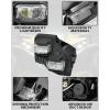 imageSAUTVS LED Headlights for CanAm Maverick R Head Lights Front Lamps with HighLow Beams DRL for Can Am Maverick R MAX X RS 2024 Models Accessories Replace 710008089 710006911