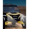 imageSAUTVS LED Headlights for CanAm Maverick R Head Lights Front Lamps with HighLow Beams DRL for Can Am Maverick R MAX X RS 2024 Models Accessories Replace 710008089 710006911