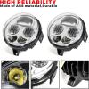 imageSAUTVS LED Headlights for Kawasaki Mule Pro High Low Beam Head Lights Front Lamps for Kawasaki Mule ProFXT DXT DX FX 20152023 Accessories 2PCS