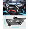 imageSAUTVS LED Headlights for Polaris RZR PRO XPRPRO S 2025 Accessories LED Head Lights Assembly Front Lamps with HighLow Beams DRL Turn Signal Light 1Pair