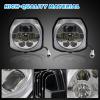 imageSAUTVS LED Headlights for Yamaha YXZ 1000R High Low Beam Head Lights Front Lamps for Yamaha Wolverine X2 X4 850 20182025 YXZ1000R 20162025 Accessories 2PCS Replace 2UD843000000