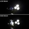 imageSAUTVS LED Headlights with Angel Eye for Sportsman LED Head Lights Front Lamps with High Low Beam Lights for Polaris Sportsman 400 500 550 570 800 850 20092017 Accessories