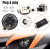 imageSAUTVS LED Headlights with Halo Ring DRL for Yamaha Viking High Low Beam Front Head Lamp Assembly for Yamaha VikingVI 20182025 Accessories2PCS