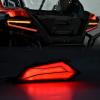 imageSAUTVS LED Rear Marker Lights for RZR PRO XPPRO RTURBO R 20202024 Smoked Black Rear Signal LED Tail Clearance Light Side Lamps Position Lamps 2PCS