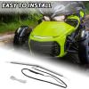 imageSAUTVS LED Signature White Light Kit for Spyder F3 LED Daytime Running Light DRL for CanAm Spyder F3 All Models 1PCS Replace 219400599