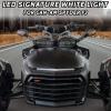 imageSAUTVS LED Signature White Light Kit for Spyder F3 LED Daytime Running Light DRL for CanAm Spyder F3 All Models 1PCS Replace 219400599