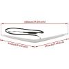 imageSAUTVS LED Signature White Light Kit for Spyder F3 LED Daytime Running Light DRL for CanAm Spyder F3 All Models 1PCS Replace 219400599