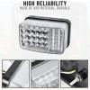 imageSAUTVS LED Tail Light Brake Light Taillight for Yamaha Rhino 450 660 700 Grizzly Big Bear Bruin Kodiak Wolverine Rhino Viking VI Accessories 2PCS Replace 5KM847100100