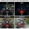 imageSAUTVS LED Tail Light for CanAm Outlander 400 500 650 800 0823 Smoked Black LED Taillight Rear Brake Stop Lamp for Can Am Outlander 400 500 650 800 20082023 Accessories 1PCS Replace 710001203