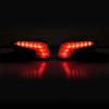 imageSAUTVS LED Tail Lights Rear Lamps Assembly with Yellow Turn Signal Light for CanAm Maverick X3 XDS XRS Max Turbo R 20172025 Accessories 2PCS 710004744LED Tail Lights