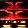 imageSAUTVS LED Tail Lights Rear Lamps Assembly with Yellow Turn Signal Light for CanAm Maverick X3 XDS XRS Max Turbo R 20172025 Accessories 2PCS 710004744LED Tail Lights with Turn Signal Lights