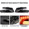 imageSAUTVS LED Tail Lights Rear Lamps Assembly with Yellow Turn Signal Light for CanAm Maverick X3 XDS XRS Max Turbo R 20172025 Accessories 2PCS 710004744LED Tail Lights with Turn Signal Lights