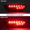 imageSAUTVS LED Tail lights for RZR 900 XP 1000 1419 Rear Brake Stop Lights Taillights Tail Lamps for Polaris RZR 900 1000 S XP Turbo 20142019RZR Trail 202023 Accessories2PCS24123412412342