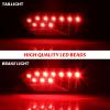 imageSAUTVS LED Tail lights for RZR 900 XP 1000 1419 Red Rear Brake Stop Lights Taillights Tail Lamps for Polaris RZR 900 1000 S XP Turbo 20142019RZR Trail 202023 Accessories2PCS 24123412412342