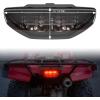 imageSAUTVS LED Taillight Assembly for Honda Pioneer 500 Smoked Black Rear Brake Stop Light Tail Lamp for Honda Pioneer 500 MUV700 TRX250 300 400EX 20052024 Accessories 1PC Replace 33700HN1A71