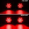 imageSAUTVS LED Taillights Assembly for Can Am Outlander Smoked Black Rear Brake Stop Lights Tail Lamps Fit for CanAm OutlanderCommanderMaverick 20112022 Accessories Replace OEM 710001645 2pcs