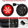 imageSAUTVS LED Taillights Assembly for Can Am Outlander Smoked Black Rear Brake Stop Lights Tail Lamps Fit for CanAm OutlanderCommanderMaverick 20112022 Accessories Replace OEM 710001645 2pcs