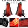 imageSAUTVS LED Taillights for Can Am Ryker 600 900 1924 LED Red Tail Lights Brake Light Taillights for CanAm Ryker 600 900 ampamp Ryker Rally 20192024 Accessories 2PCS Replace 710005284 710005285