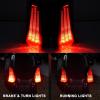 imageSAUTVS LED Taillights for Can Am Ryker 600 900 1924 LED Red Tail Lights Brake Light Taillights for CanAm Ryker 600 900 ampamp Ryker Rally 20192024 Accessories 2PCS Replace 710005284 710005285
