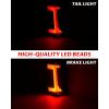 imageSAUTVS LED Taillights for Polaris Ranger XD 1500 Red Rear Brake Stop Lamp Tail Light for Polaris Ranger 1500 XD PremiumNorthstar 2024 2025 Accessories Replace 2415904 2415905 One Pair