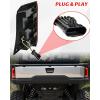 imageSAUTVS LED Taillights for Polaris Ranger XD 1500 Red Rear Brake Stop Lamp Tail Light for Polaris Ranger 1500 XD PremiumNorthstar 2024 2025 Accessories Replace 2415904 2415905 One Pair
