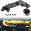 imageSAUTVS LED Turn Signal Fang Lights DRL Daytime Running Lights with White Yellow Light for Can Am Defender ampamp Defender Max 2020  Commander ampamp Commander Max 2021 Accessories2PCS