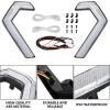 imageSAUTVS LED Turn Signal Fang Lights for Honda Talon 1000 Front Grille Accent Lights Signature Grill Lamps for Honda Talon 1000R 1000X 1000X4 20222025 Accessories2PCS