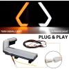 imageSAUTVS LED Turn Signal Fang Lights for Honda Talon 1000 Front Grille Accent Lights Signature Grill Lamps for Honda Talon 1000R 1000X 1000X4 20222025 Accessories2PCS