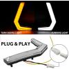 imageSAUTVS LED Turn Signal Fang Lights for Polaris General 10004XPXP4 1000 20162025 Accessories Grille Accent Lamps Signature Lights Grill Lamps One Pair