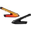 imageSAUTVS LED Turn Signal Tail Lights Assembly Smoked Black Rear Lamps with Yellow Flashing Lights for CanAm Maverick R MAX X RS 2024 Accessories Replace 710007646 710007647