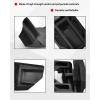 imageSAUTVS Lock ampamp Ride Windshield Clamp Kit for Polaris Ranger 1000 900 XPRanger 570 Midsize SP 570General 1000XP HeavyDuty Reinforced Polyamide Materials2PCS